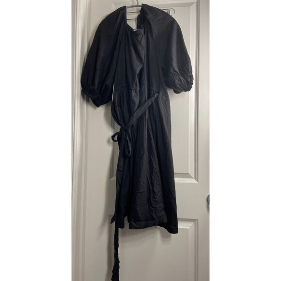 Eloquii Puff Sleeve Romper in Black, Size 22 - Picture 1 of 2